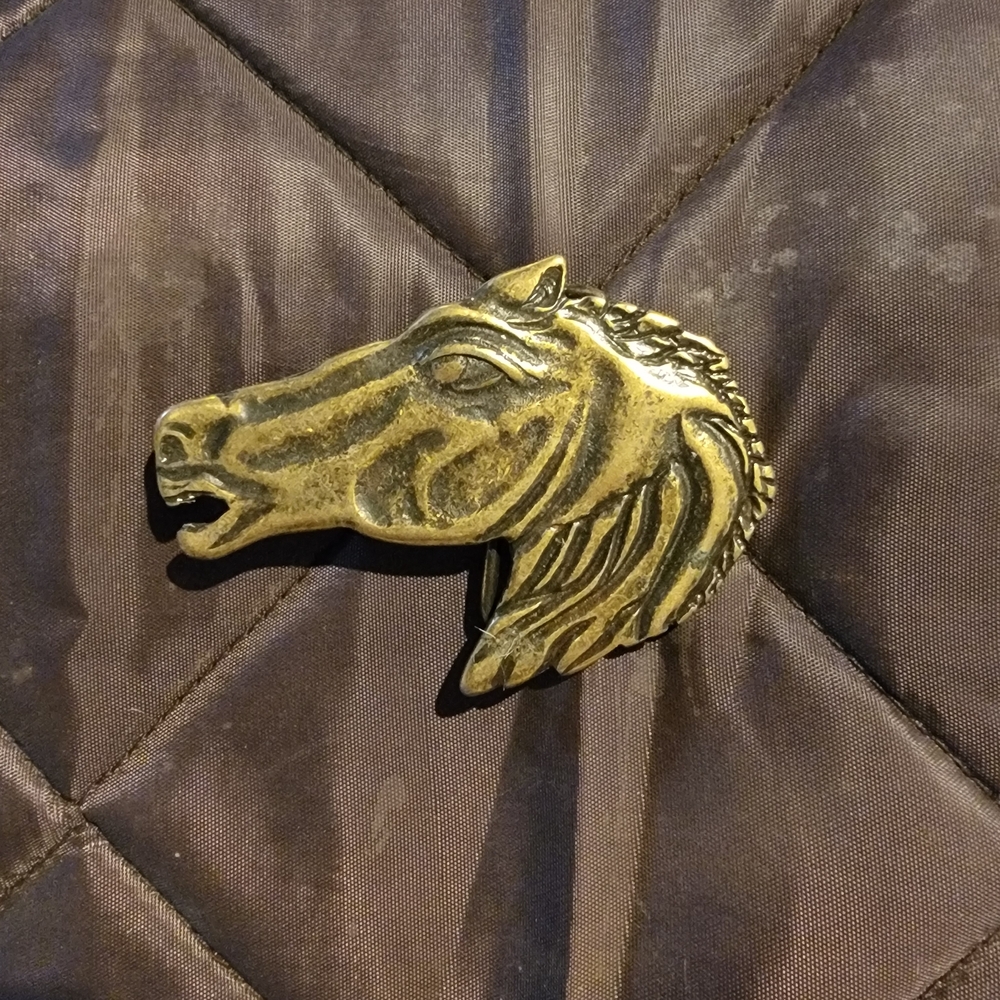 Horse Metal Belt Buckle 